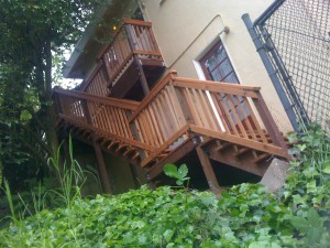 oakland redwood stairway